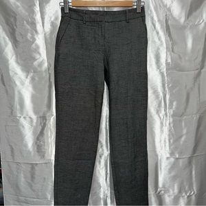 grey straight pants